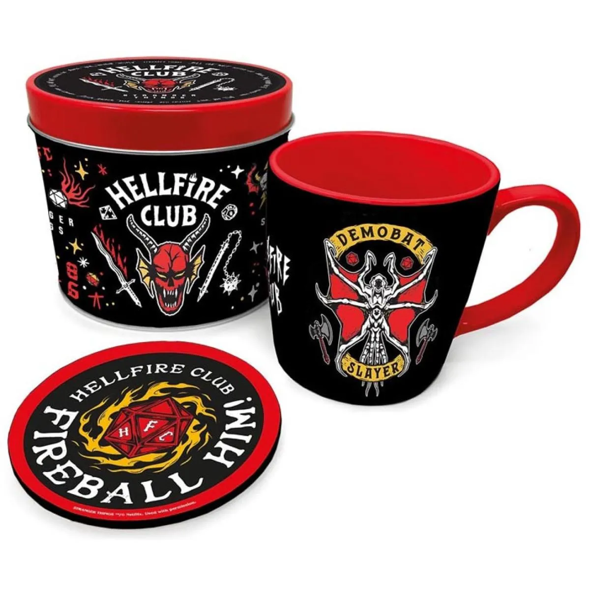 Poklon set STRANGER THINGS (HELLFIRE CLUB) 
