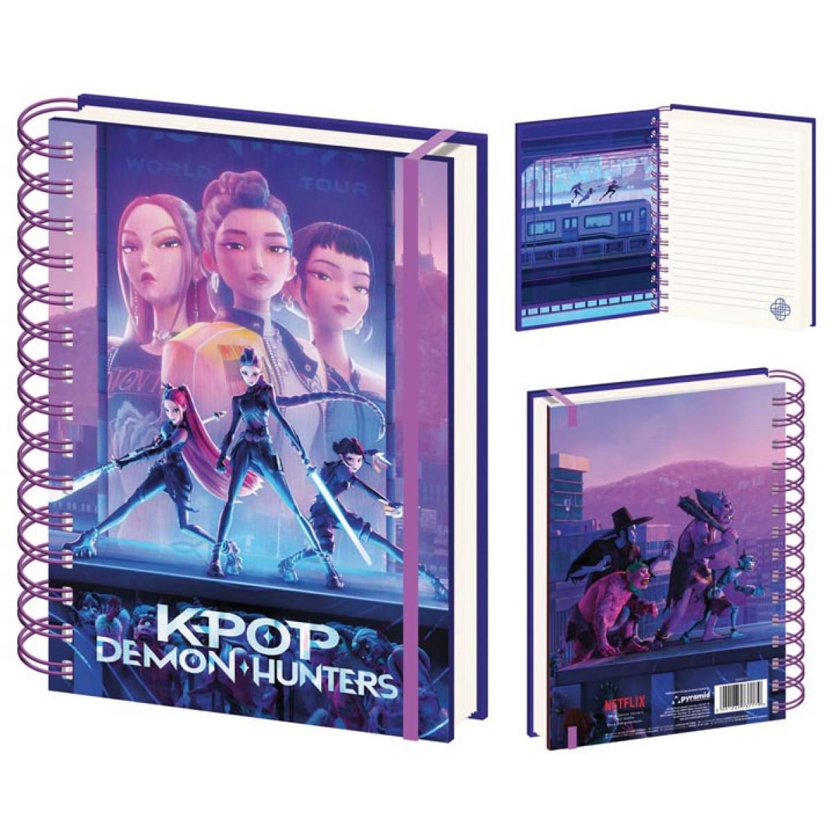 Notes A5 K-POP DEMON HUNTERS (HUNTRIX) 