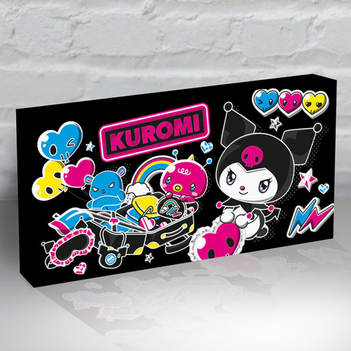 Dekorativno LED platno KUROMI 