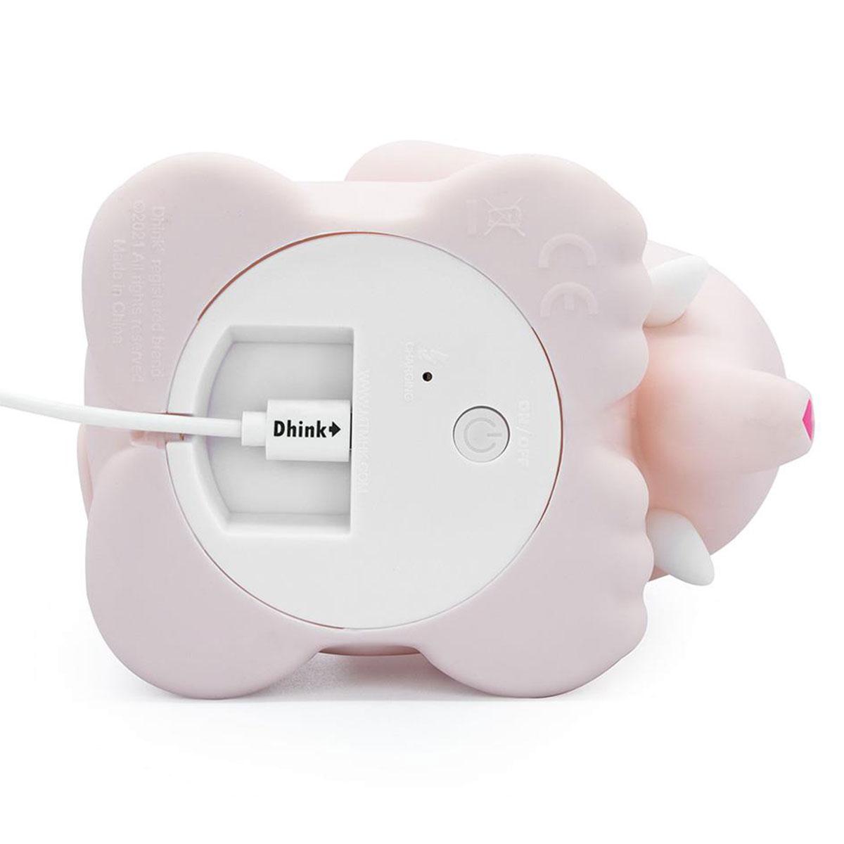 Noćna lampa SLONČE MAYA Pink 