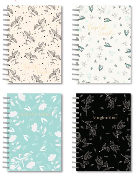 SVESKA SA SPIRALOM A6 80 LISTA 10.5X15CM 