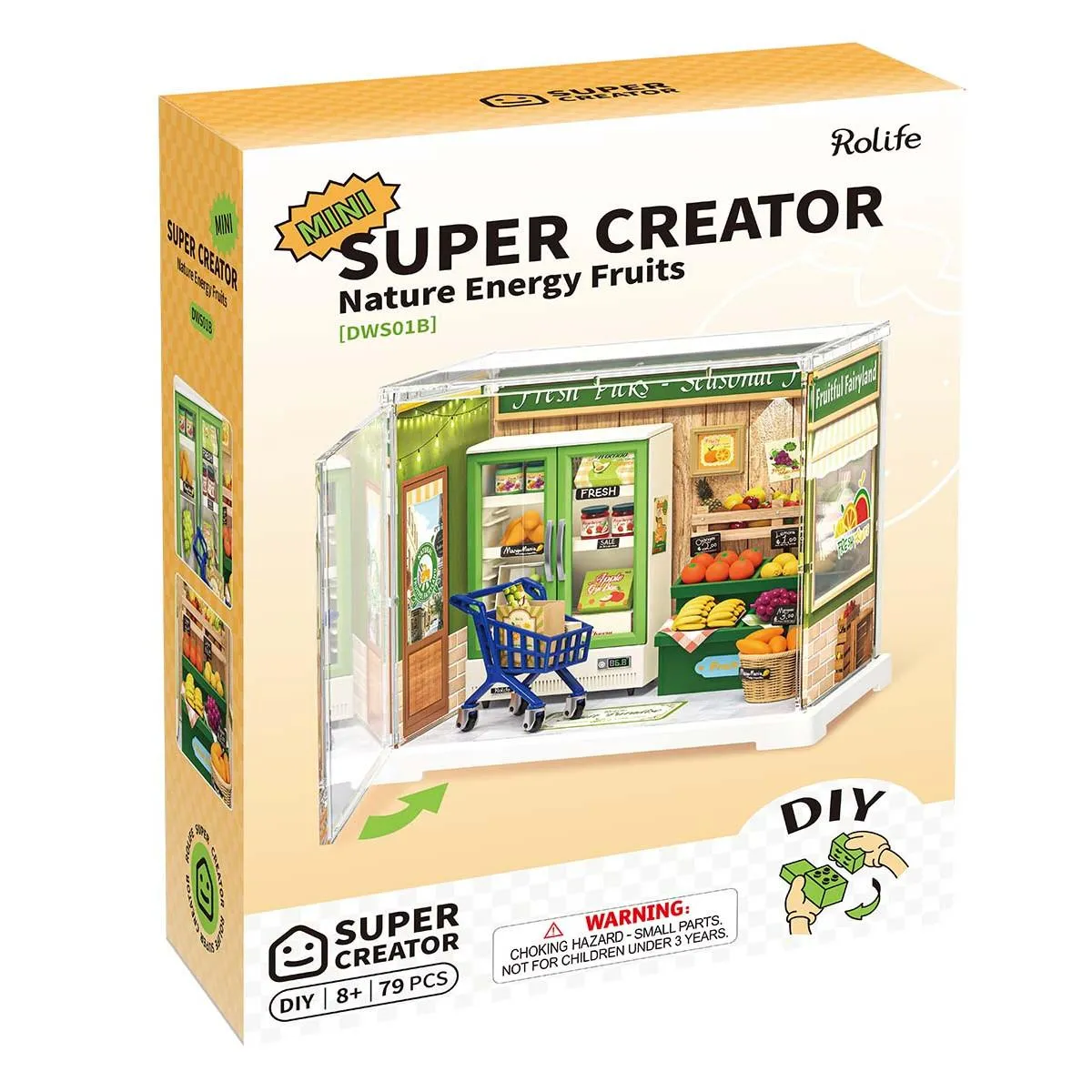 Maketa za slaganje PRODAVNICA VOĆA - Mini Super Creator 