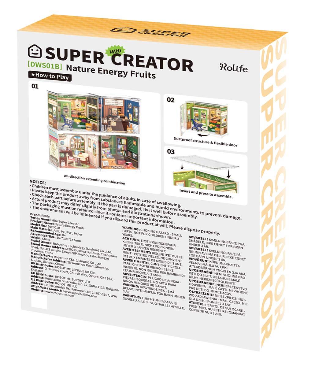 Maketa za slaganje PRODAVNICA VOĆA - Mini Super Creator 