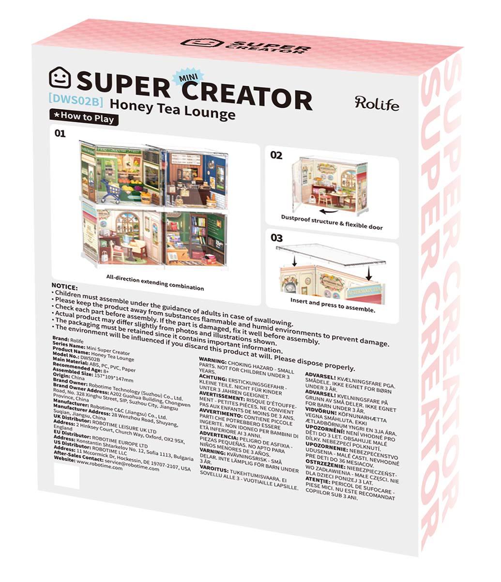 Maketa za slaganje ČAJDŽINICA - Mini Super Creator 