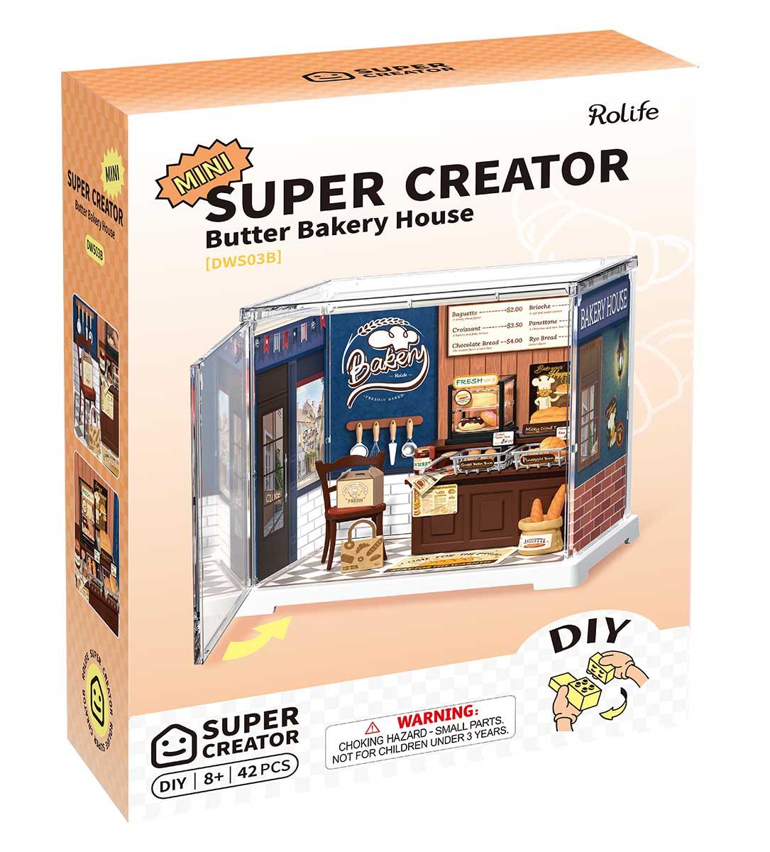 Maketa za slaganje PEKARA - Mini Super Creator 