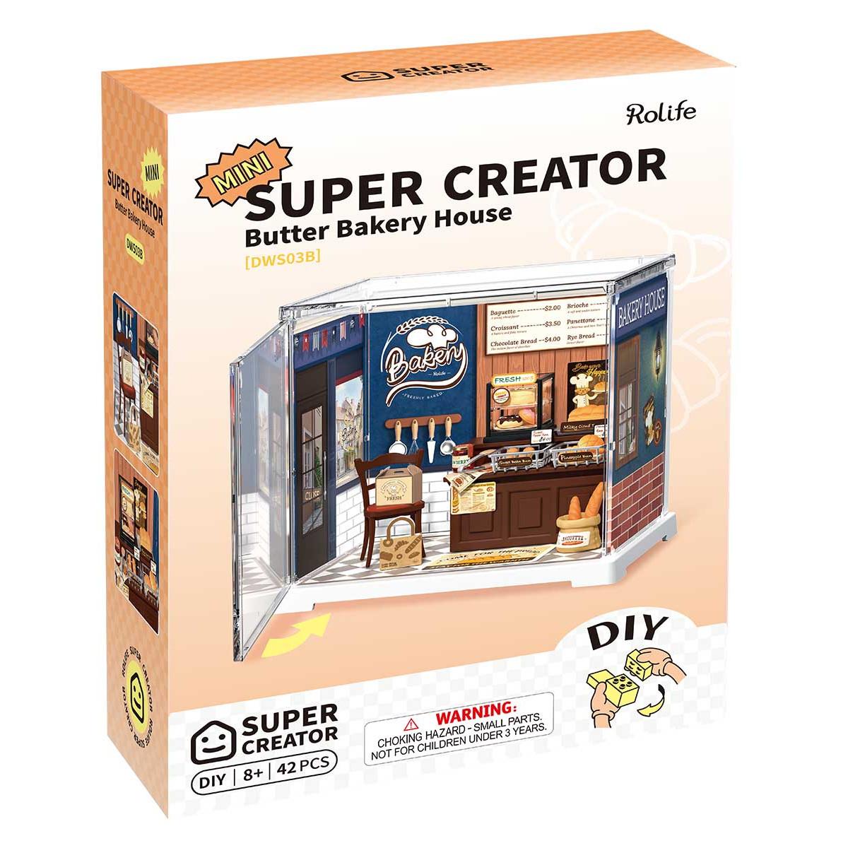 Maketa za slaganje PEKARA - Mini Super Creator 