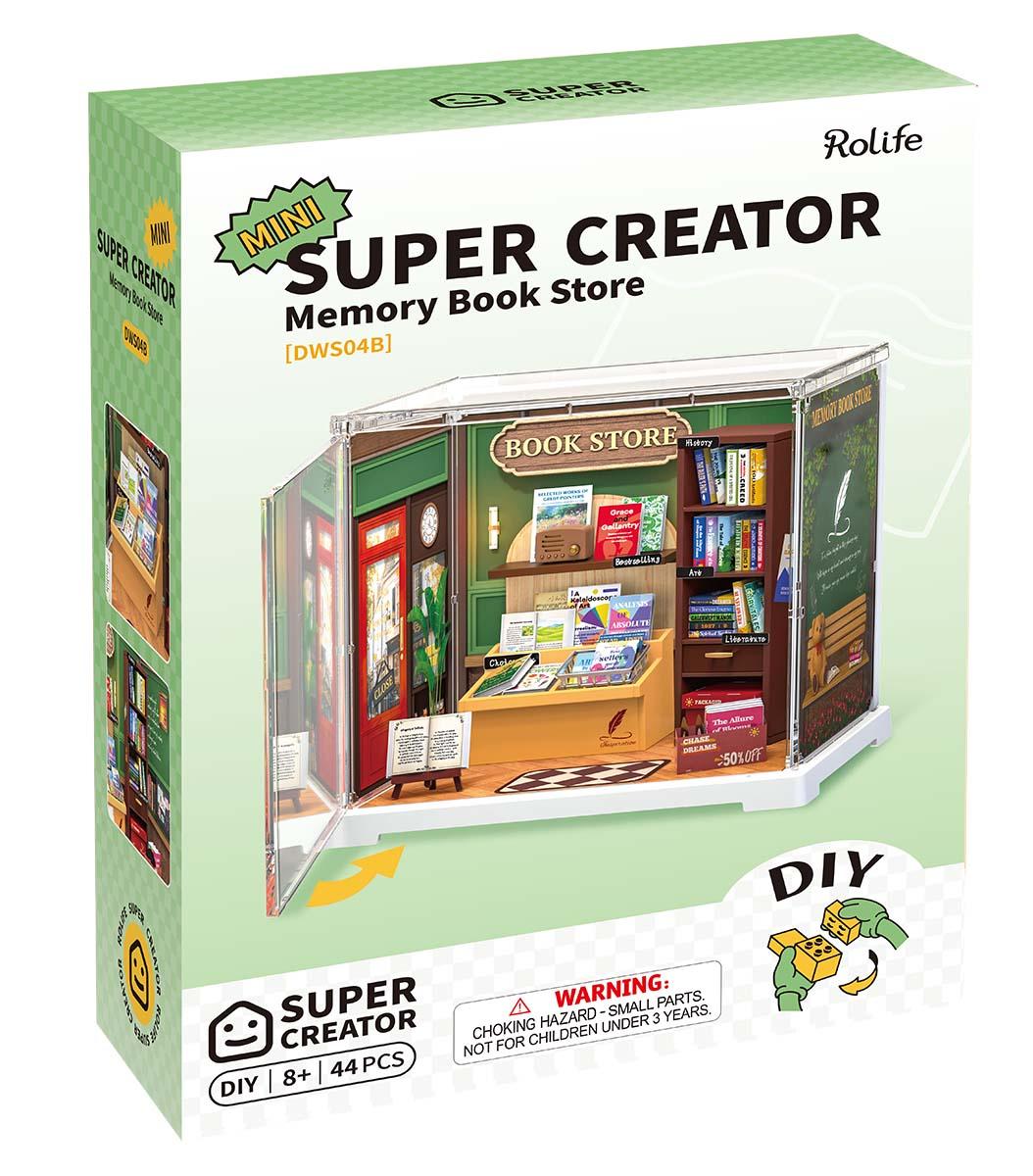 Maketa za slaganje KNJIŽARA - Mini Super Creator 