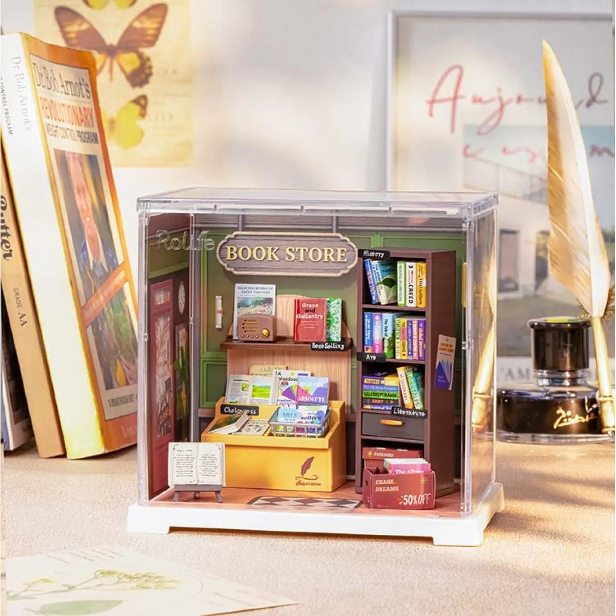 Maketa za slaganje KNJIŽARA - Mini Super Creator 