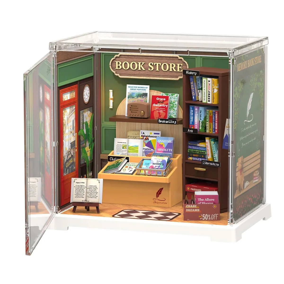 Maketa za slaganje KNJIŽARA - Mini Super Creator 