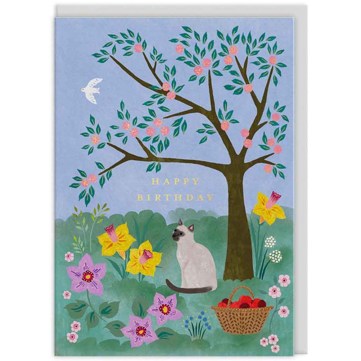 Čestitka Garden Kitty 