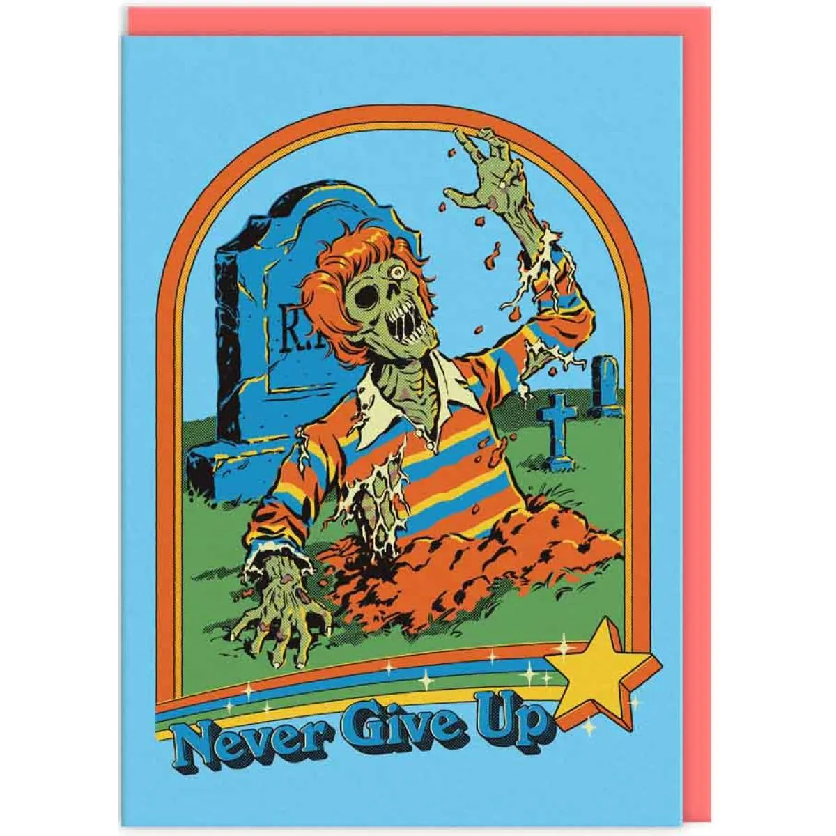 Čestitka Never Give Up 