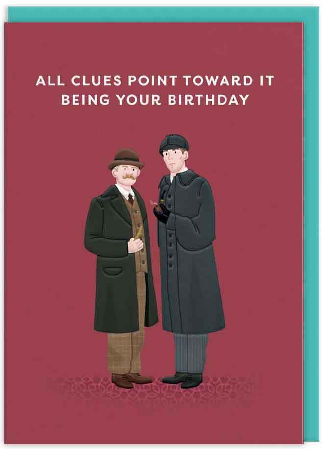 Čestitka Sherlock Holmes 