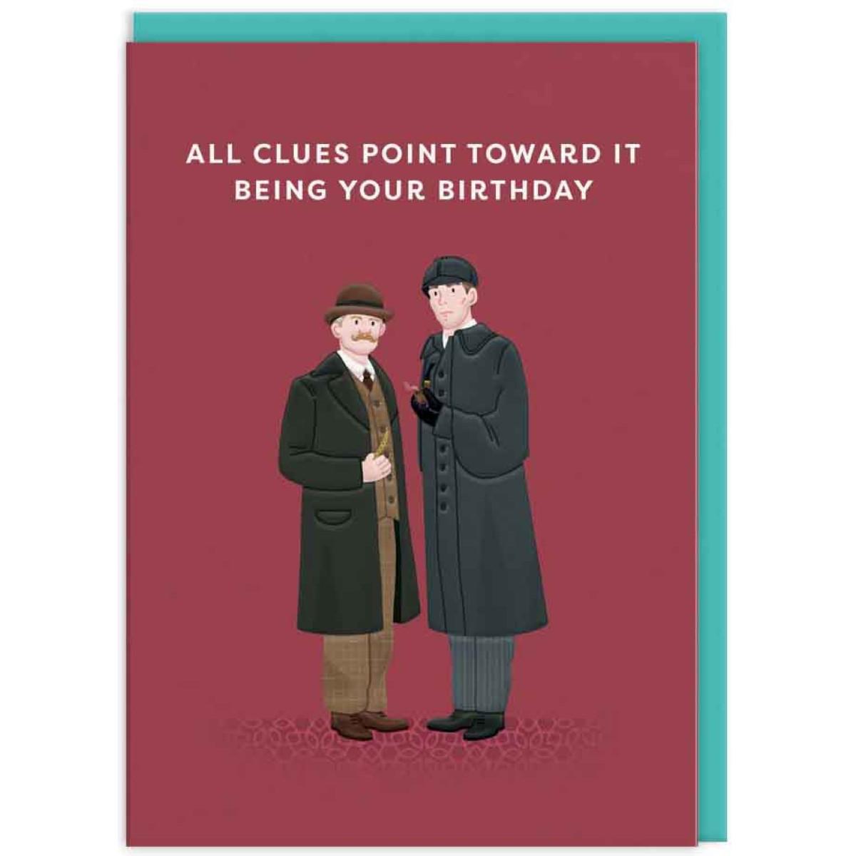 Čestitka Sherlock Holmes 