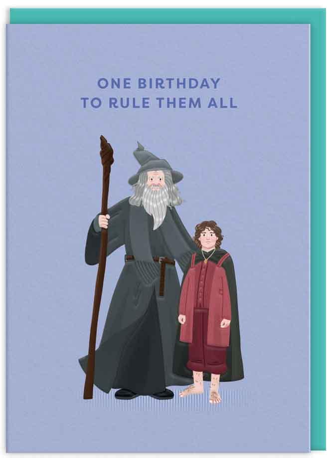 Čestitka Gandalf and Frodo 