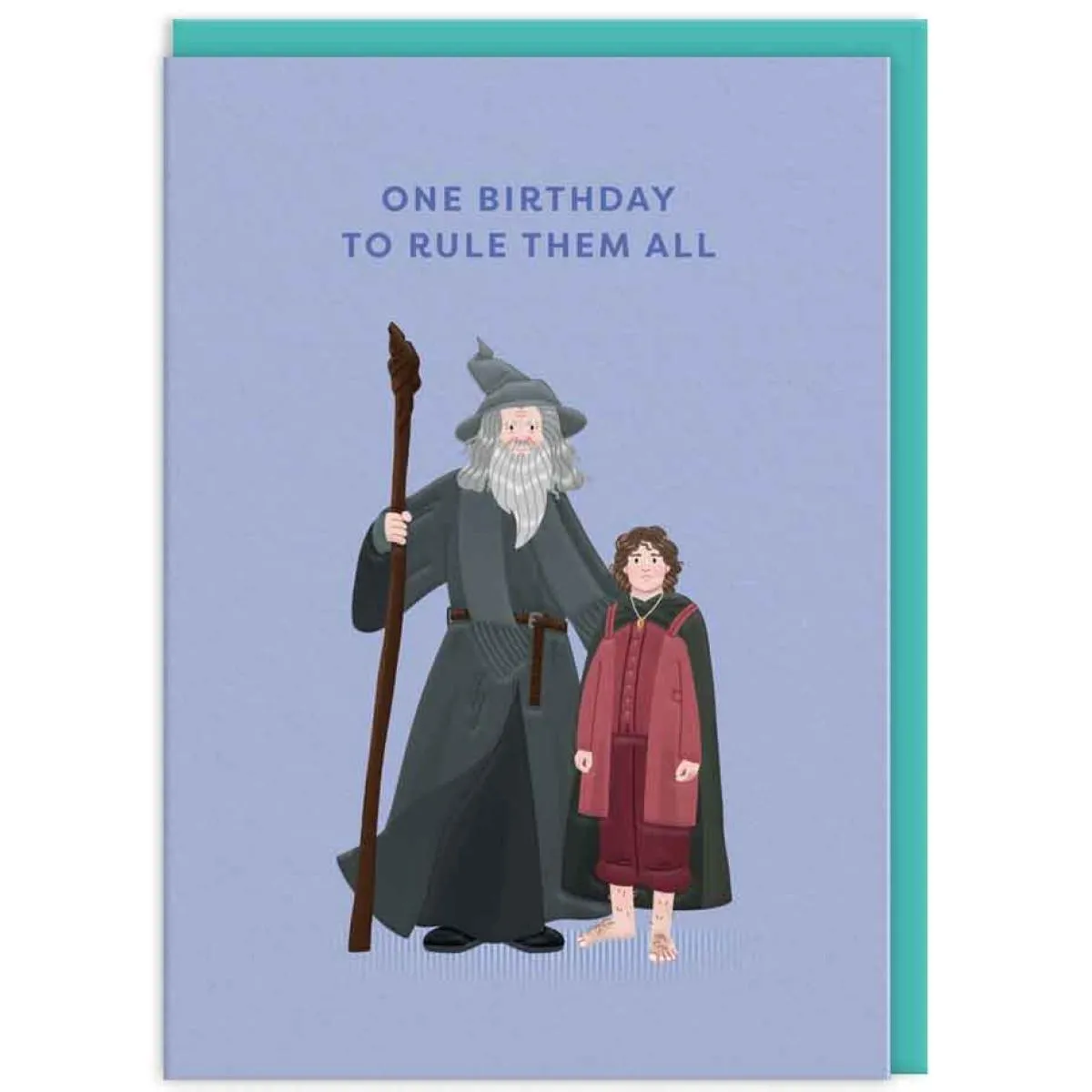 Čestitka Gandalf and Frodo 
