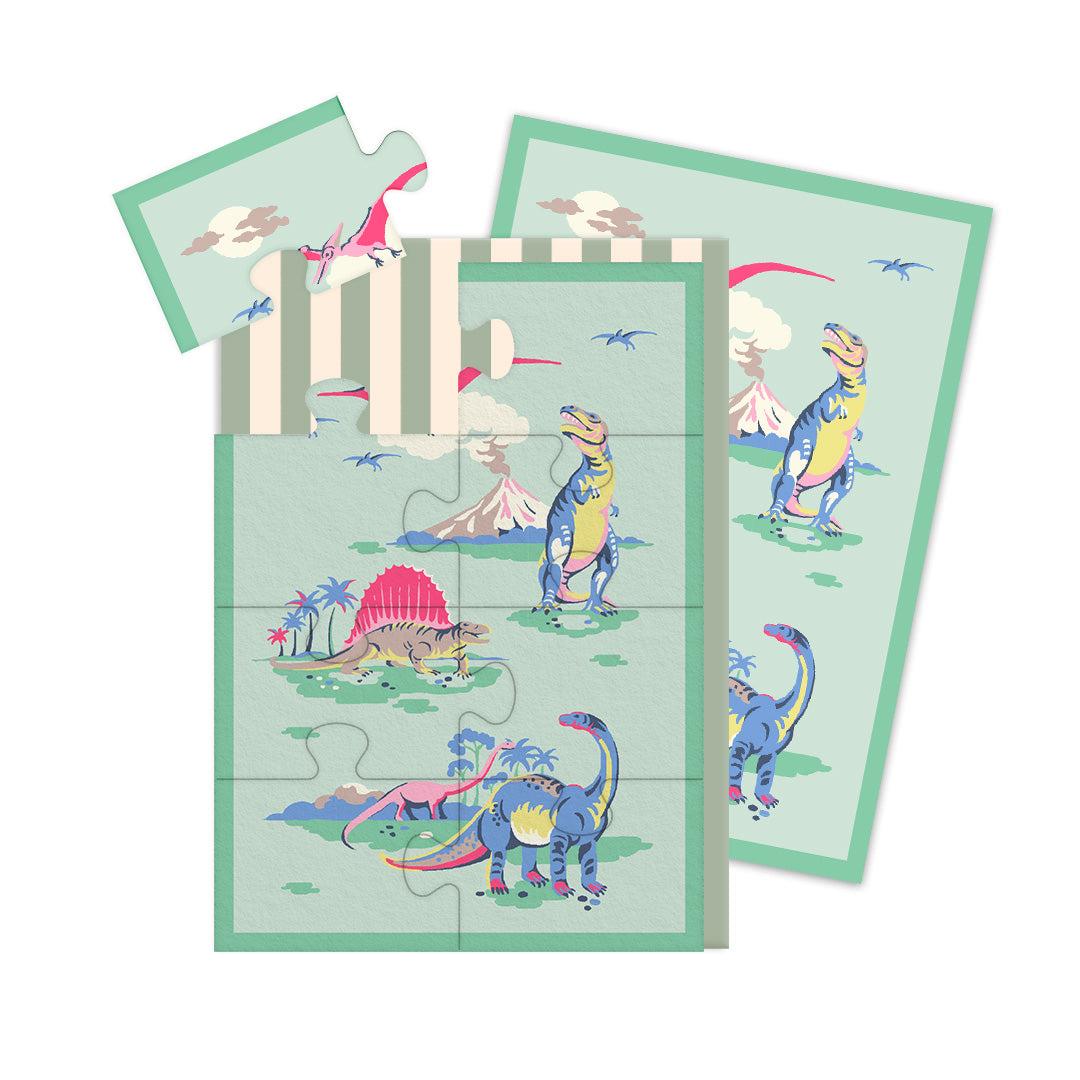 Čestitka A6 - Dinosaurs Jigsaw 