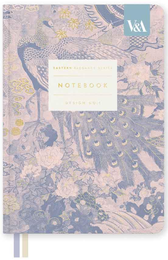 Notes B6 tvrde korice - Peacock 