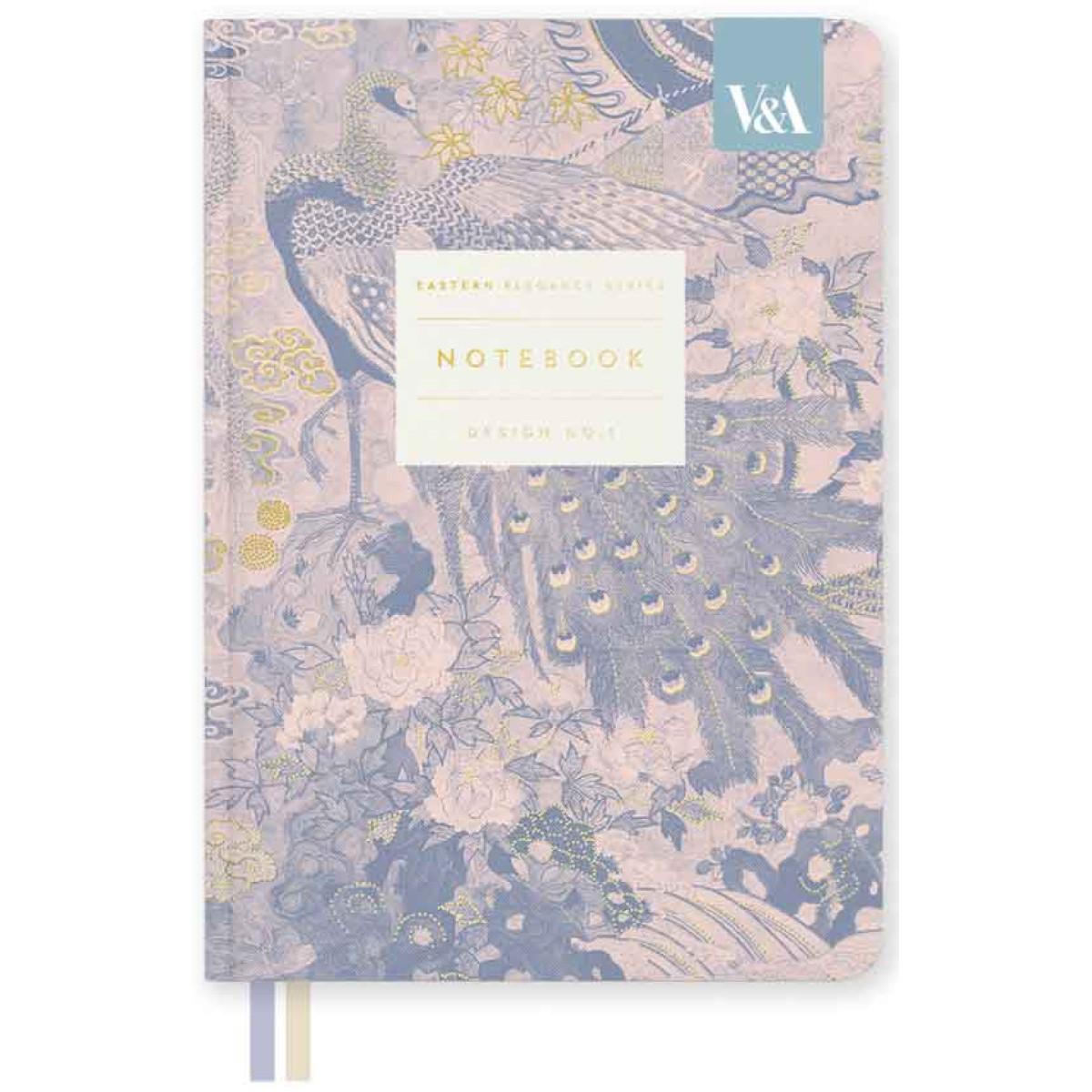 Notes B6 tvrde korice - Peacock 