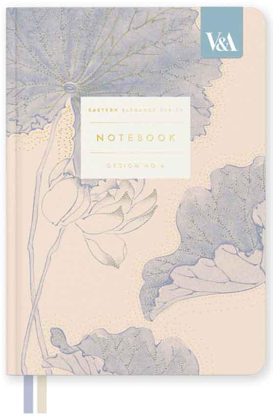 Notes B6 tvrde korice - Water Lillies 