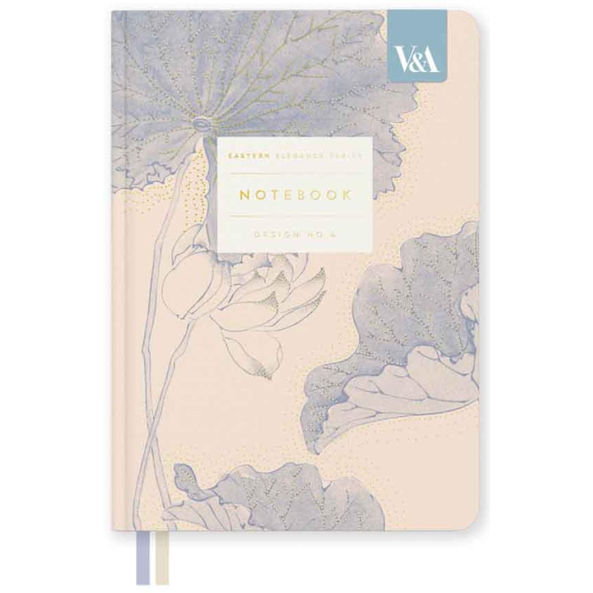 Notes B6 tvrde korice - Water Lillies 