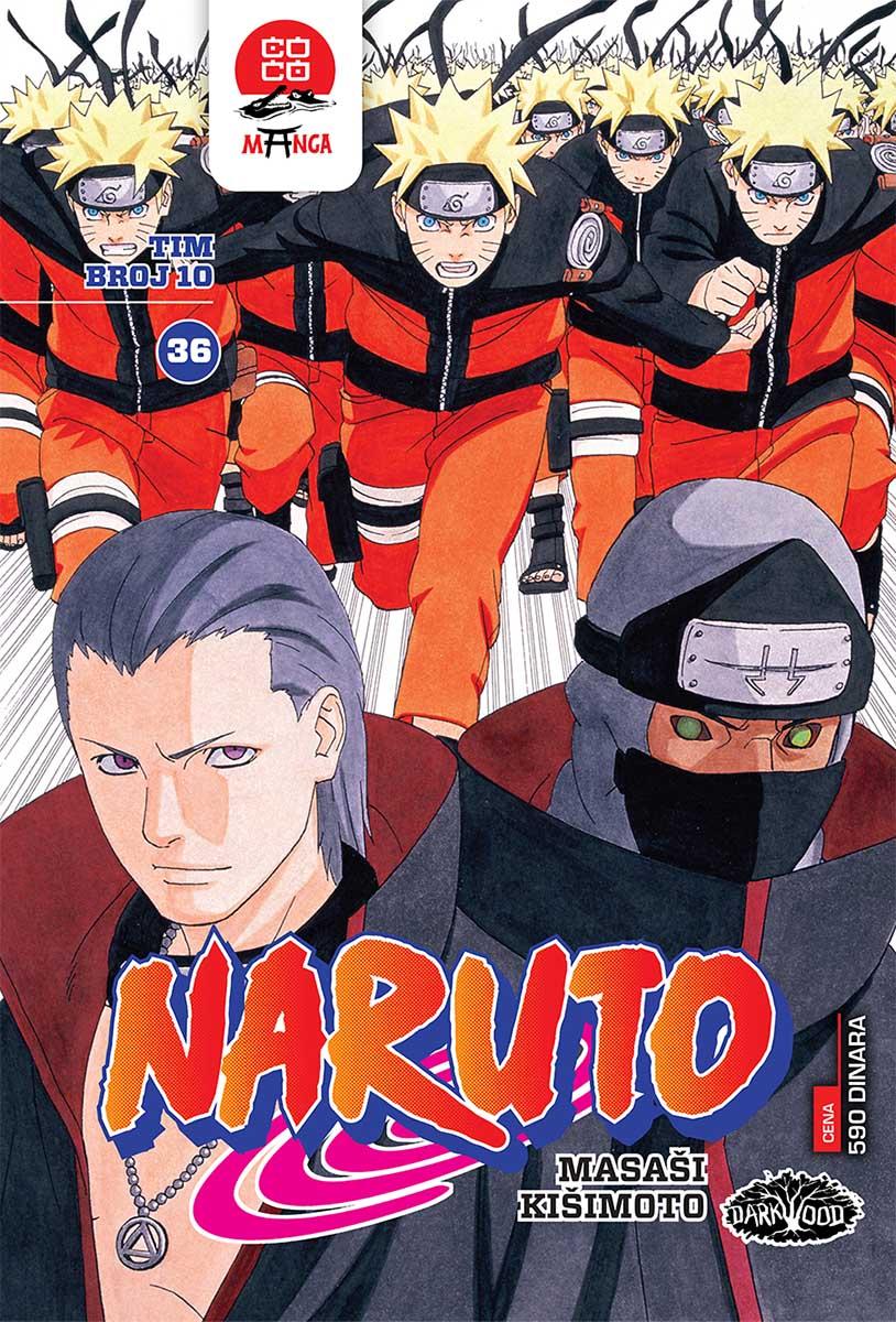 NARUTO 36 Tim broj 10 