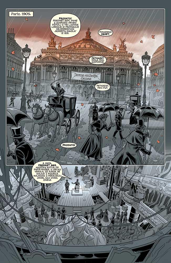 FANTOM IZ OPERE Grafička novela 