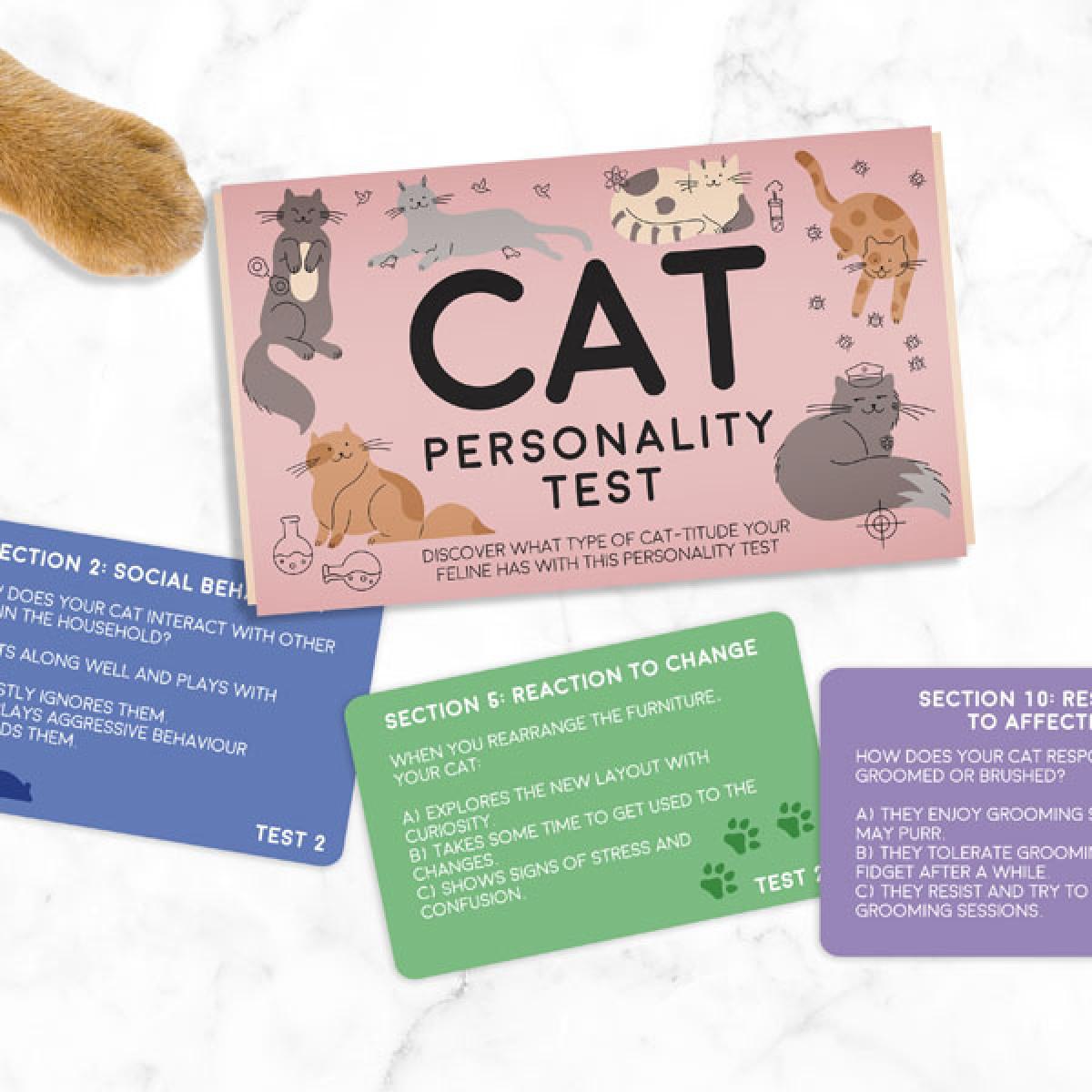 Društvena igra Pet - Cat: Pet Personality Test 