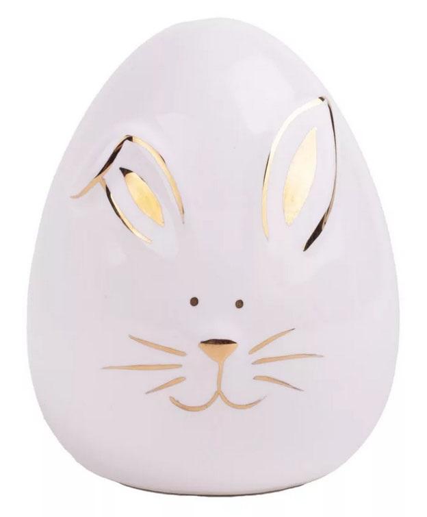 Uskršnji porcelanski zeka JAJE 8cm 