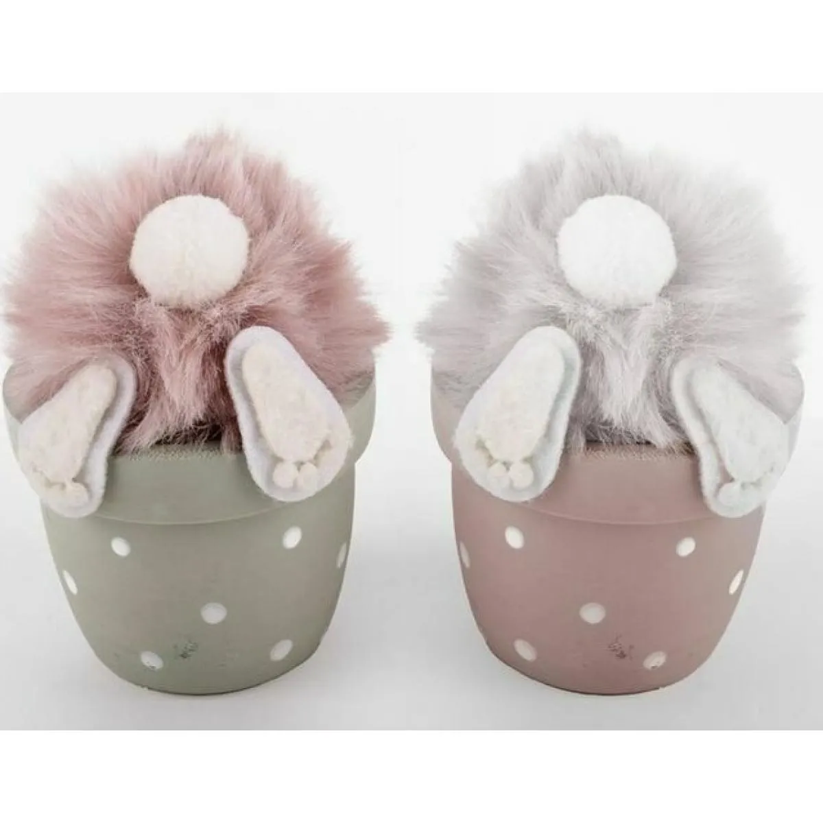 Uskršnji zeka U SAKSIJI 8x12cm 