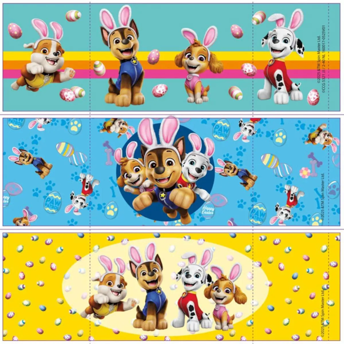 PAW PATROL dekoracija za uskršnja jaja 