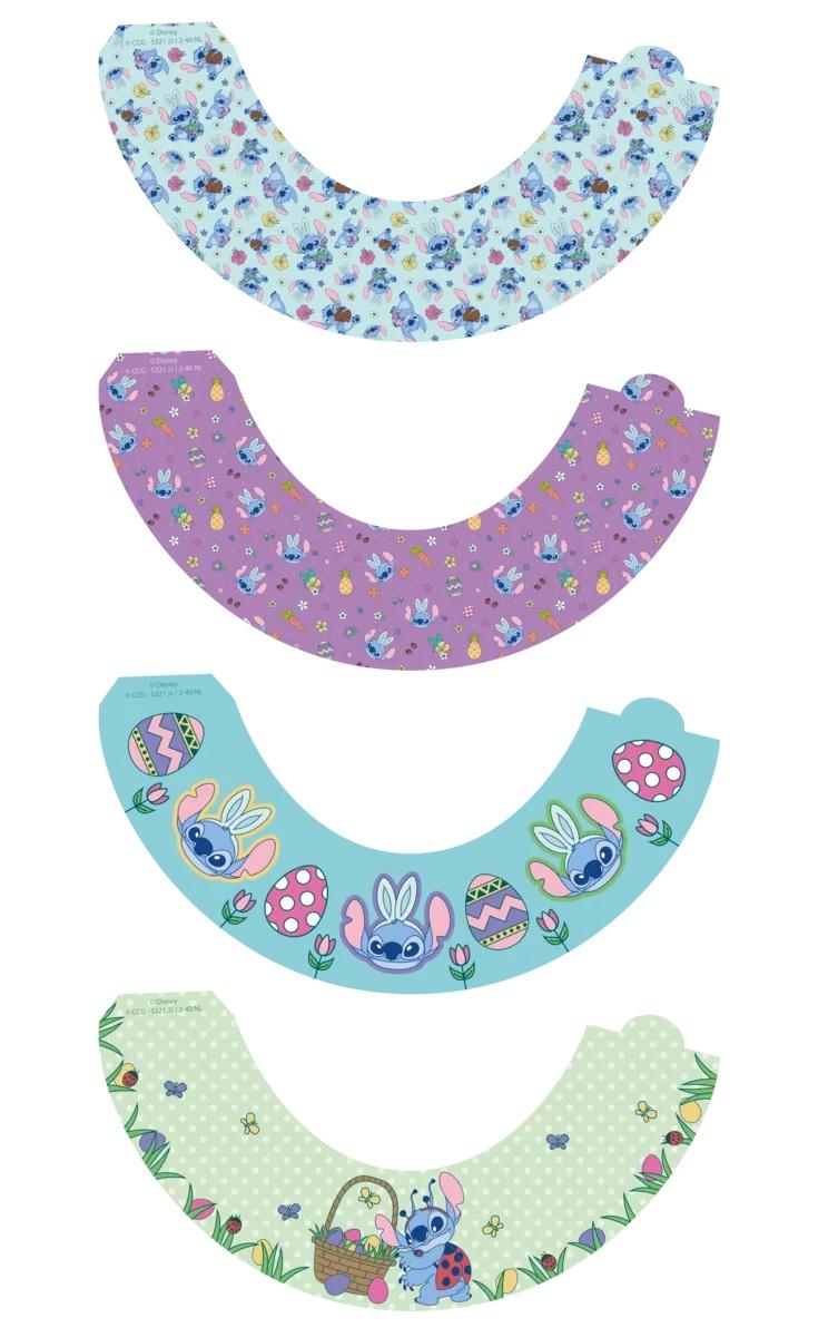 STITCH 12 dekoracija za uskršnja jaja 