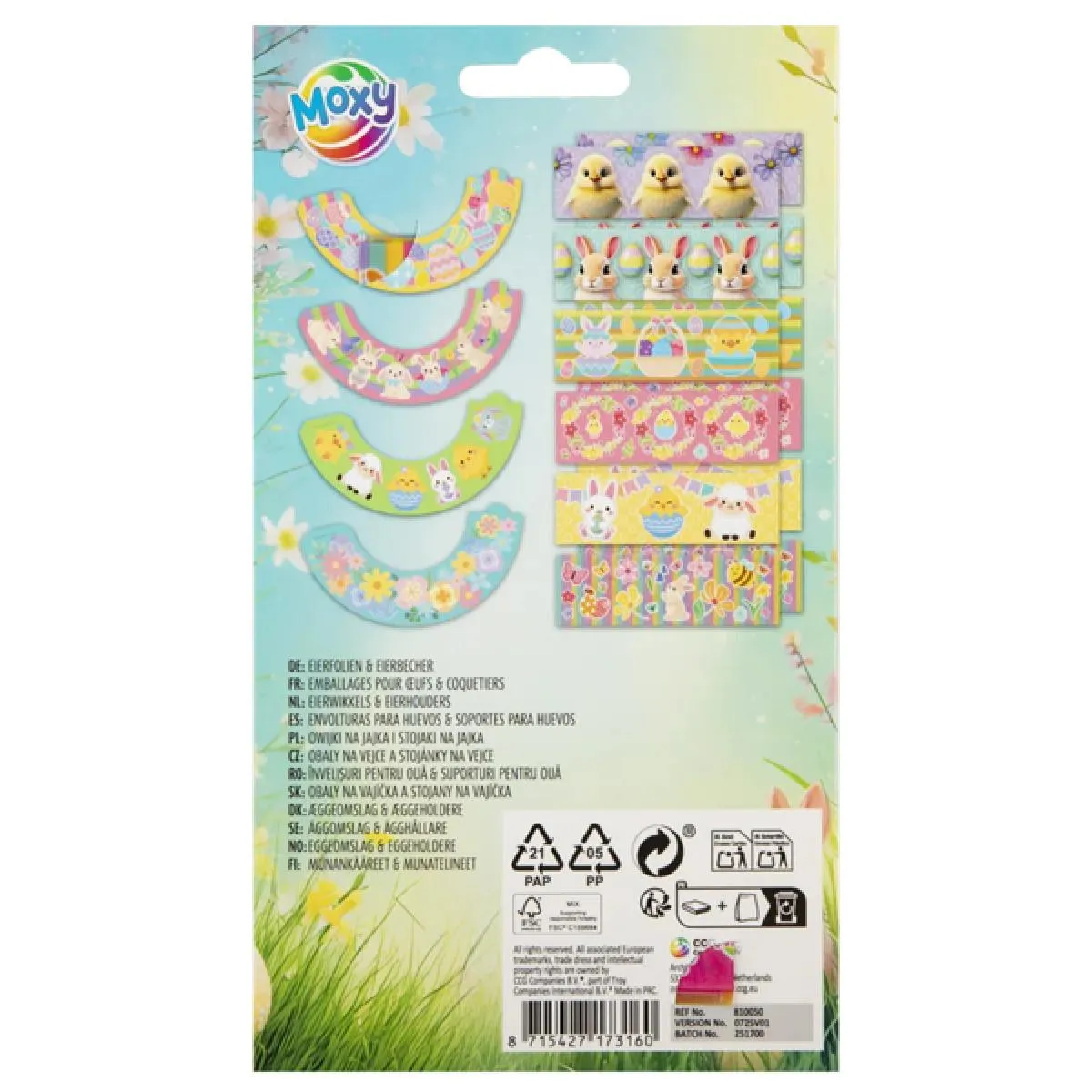 Dekoracija za uskršnja jaja 12kom 