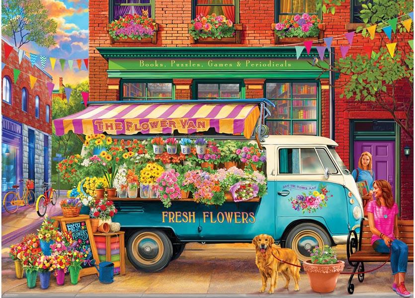 Puzzle VW - The Flower Van 1000kom 