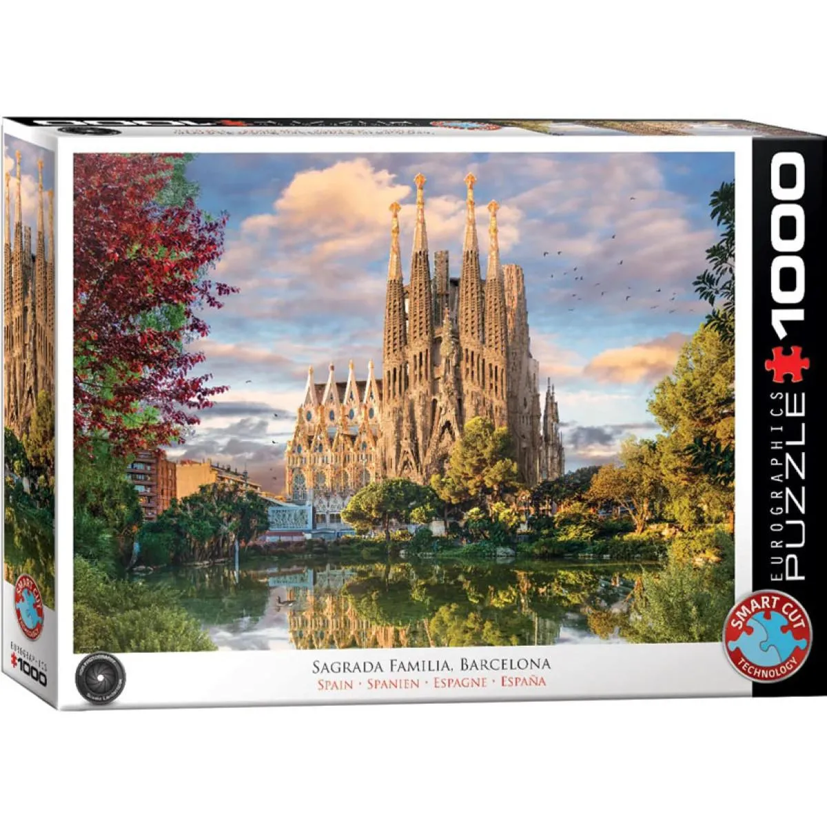 Puzzle Sagrada Familia, Barcelona 1000kom 