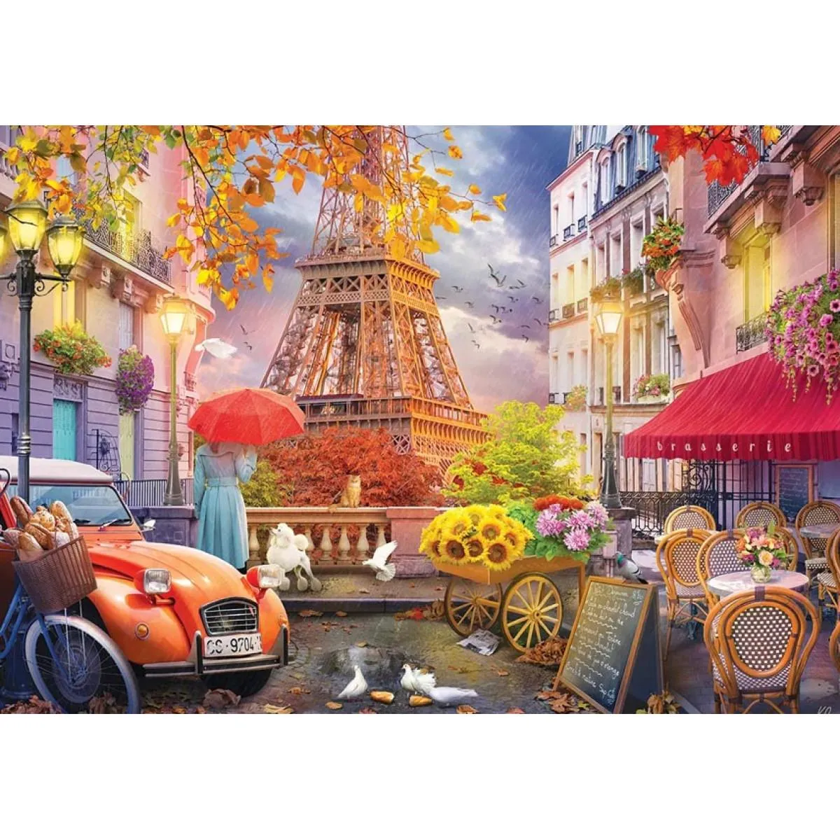 Puzzle Paris View by Kateryna 1000kom 