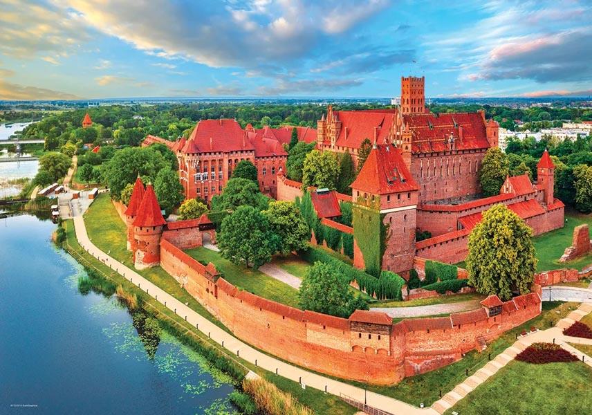 Puzzle Malbork Castle, Poland 1000kom 