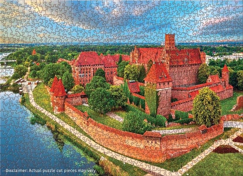 Puzzle Malbork Castle, Poland 1000kom 