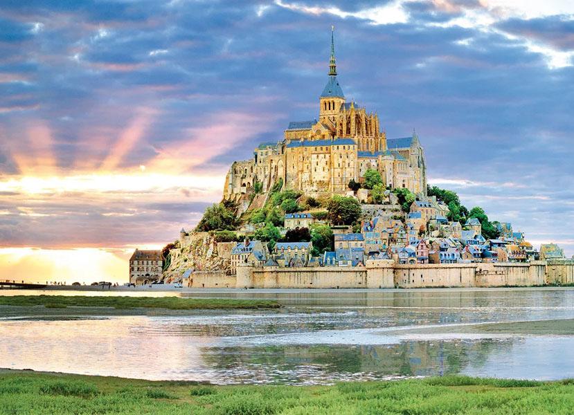 Puzzle Mont St. Michel, France 1000kom 