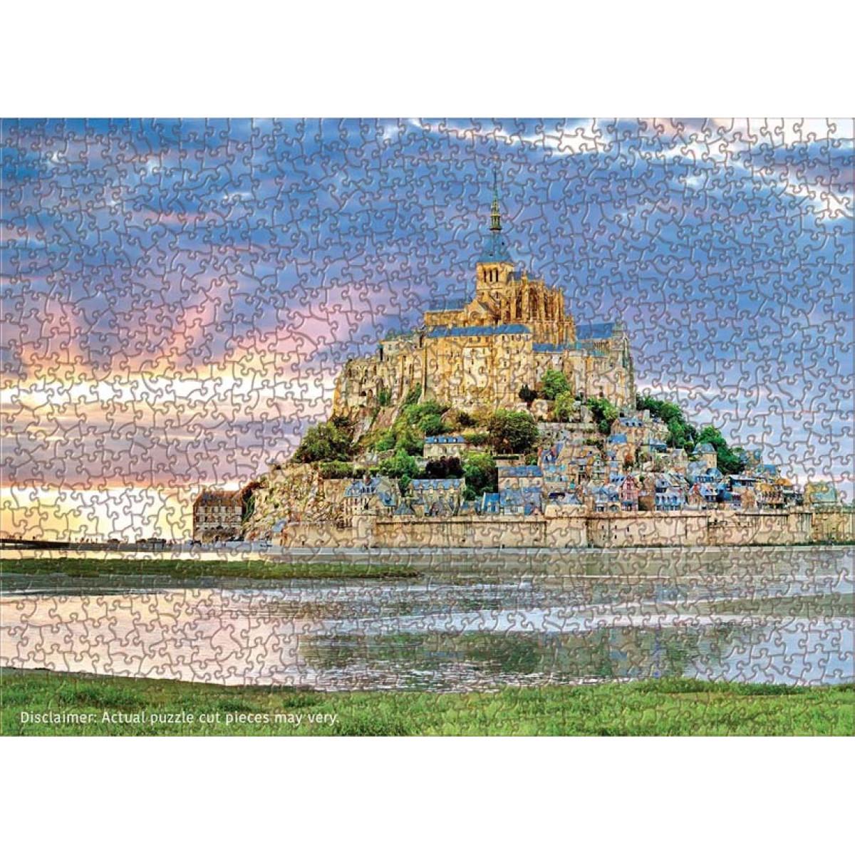 Puzzle Mont St. Michel, France 1000kom 