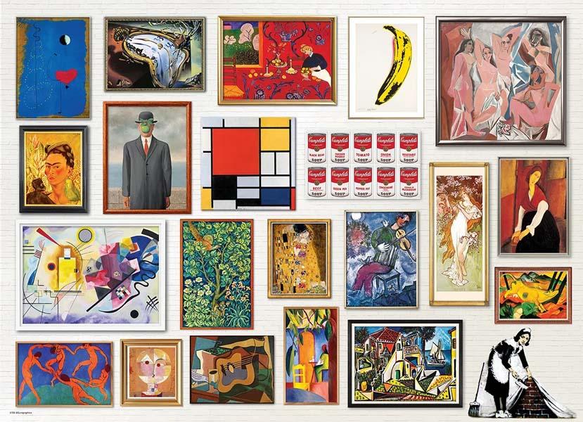 Puzzle Modern Fine Art Masterpieces 1000kom 