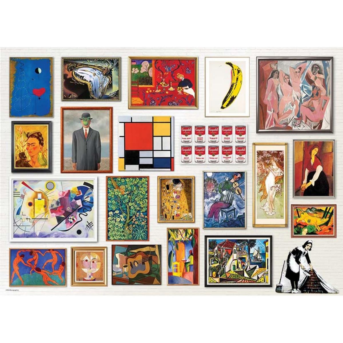 Puzzle Modern Fine Art Masterpieces 1000kom 