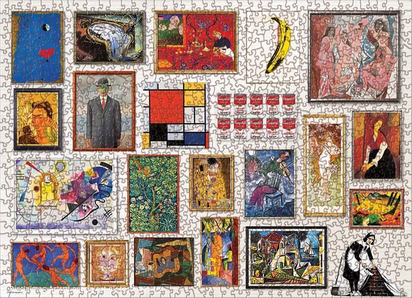 Puzzle Modern Fine Art Masterpieces 1000kom 