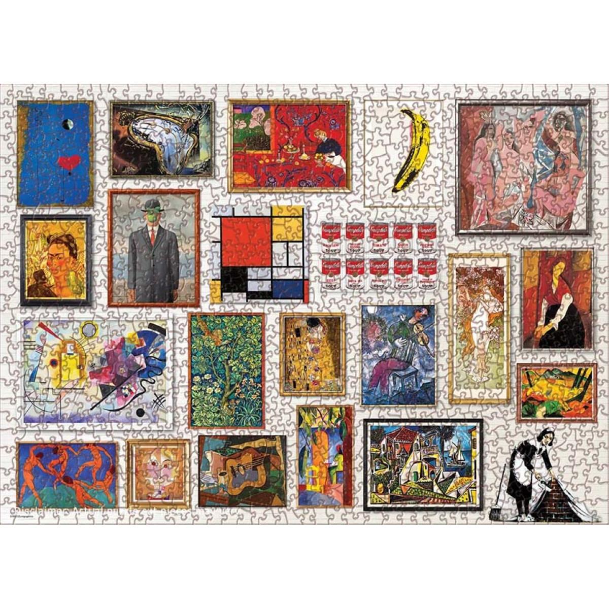 Puzzle Modern Fine Art Masterpieces 1000kom 