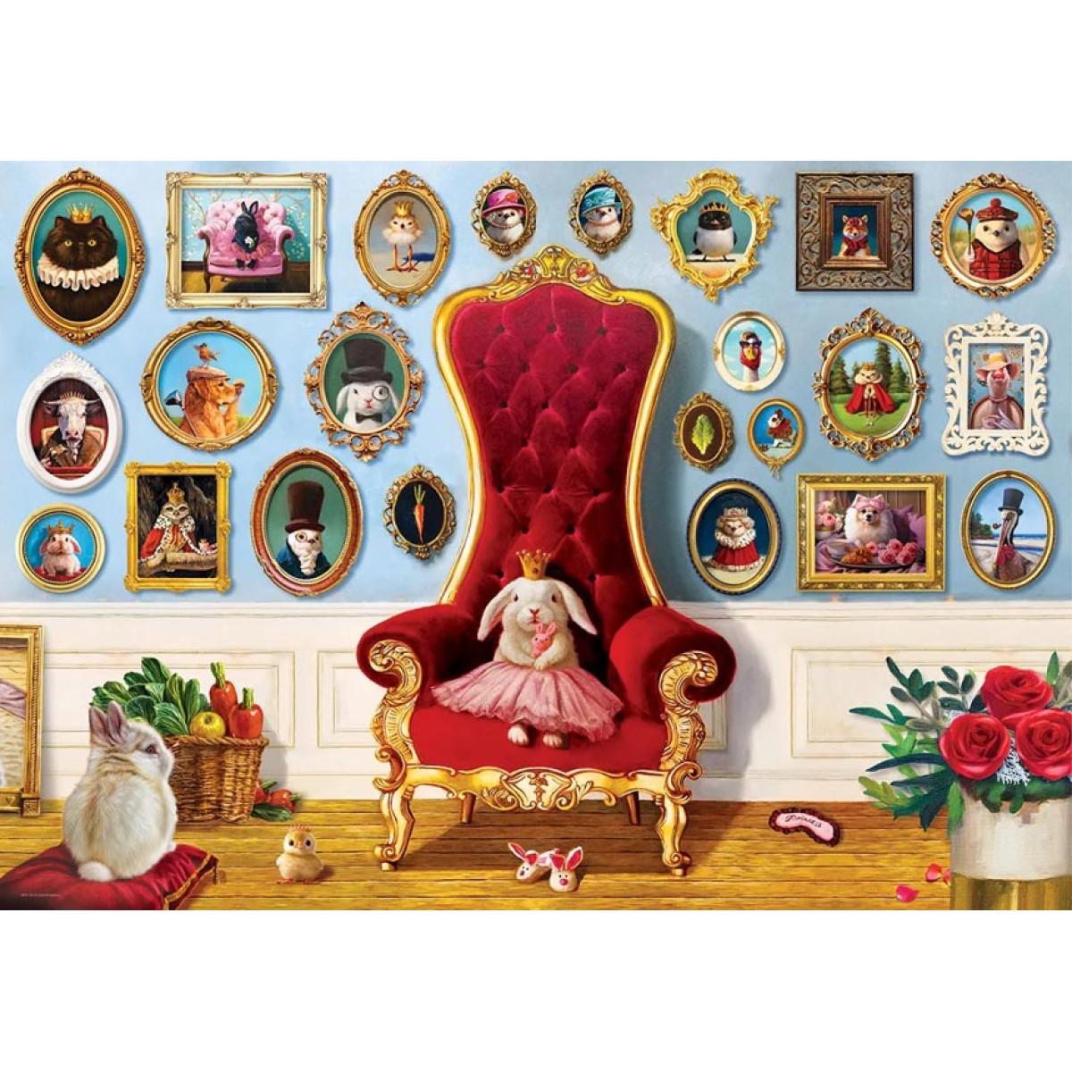 Puzzle Princess Bunny-Lucia Heffernan 500 kom 