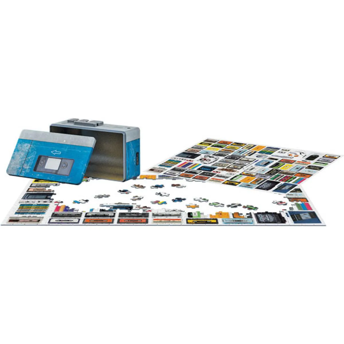 Puzzle u limenci KASETOFON 550kom 