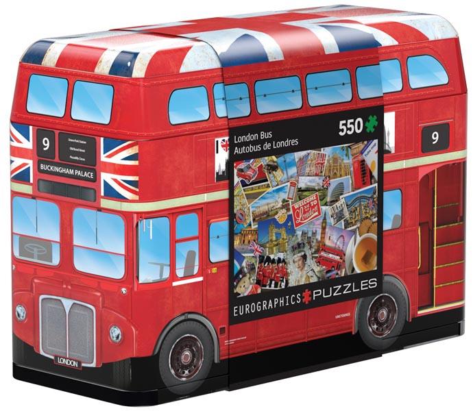 Puzzle u limenci LONDON BUS 550kom 
