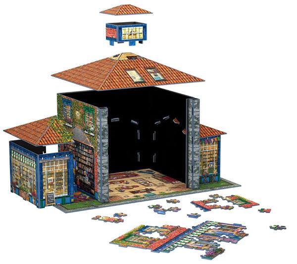 3D puzzle KNJIŽARA 