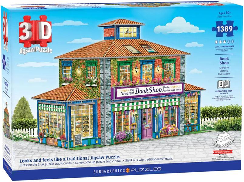 3D puzzle KNJIŽARA 