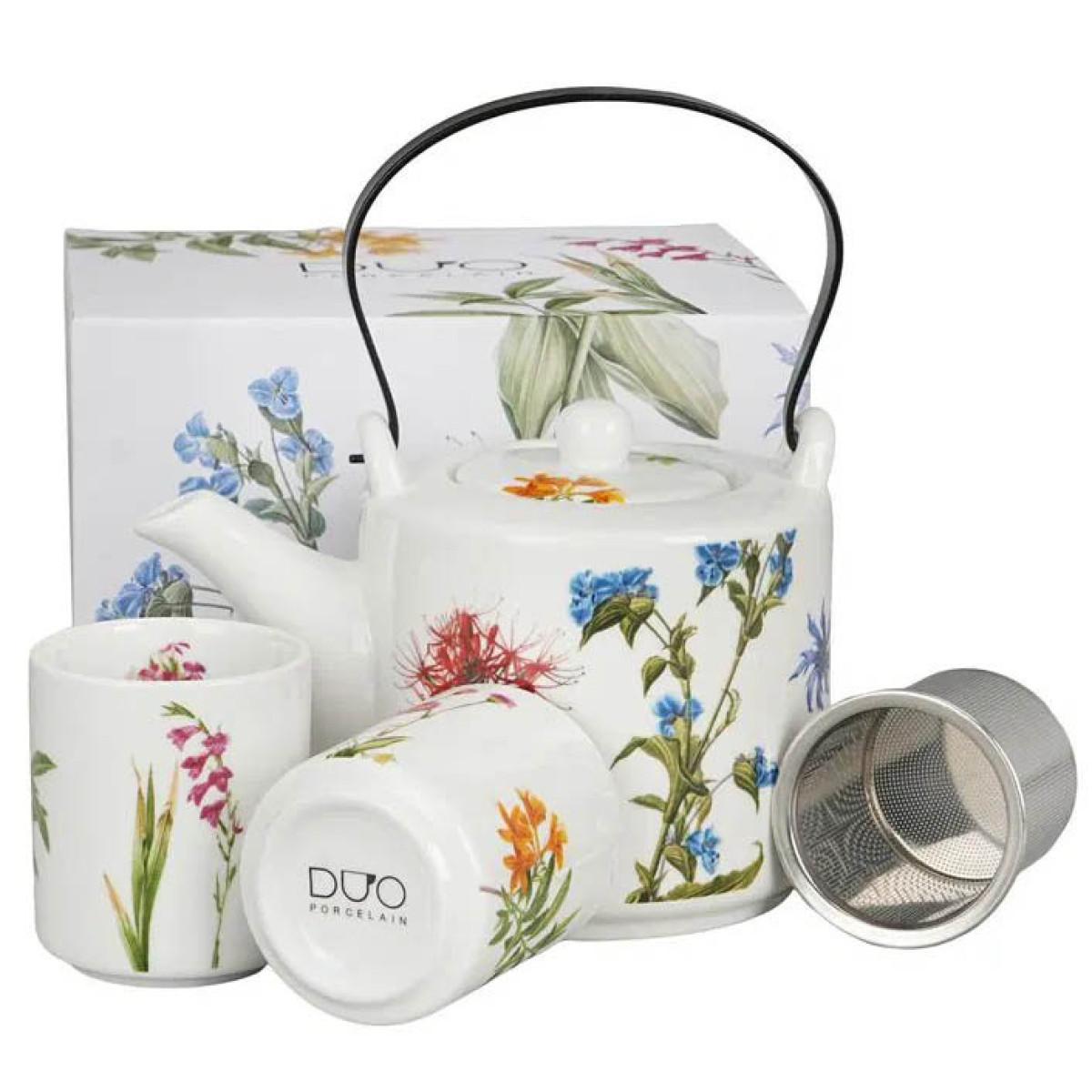 Čajnik sa dve šolje COLORS OF NATURE 