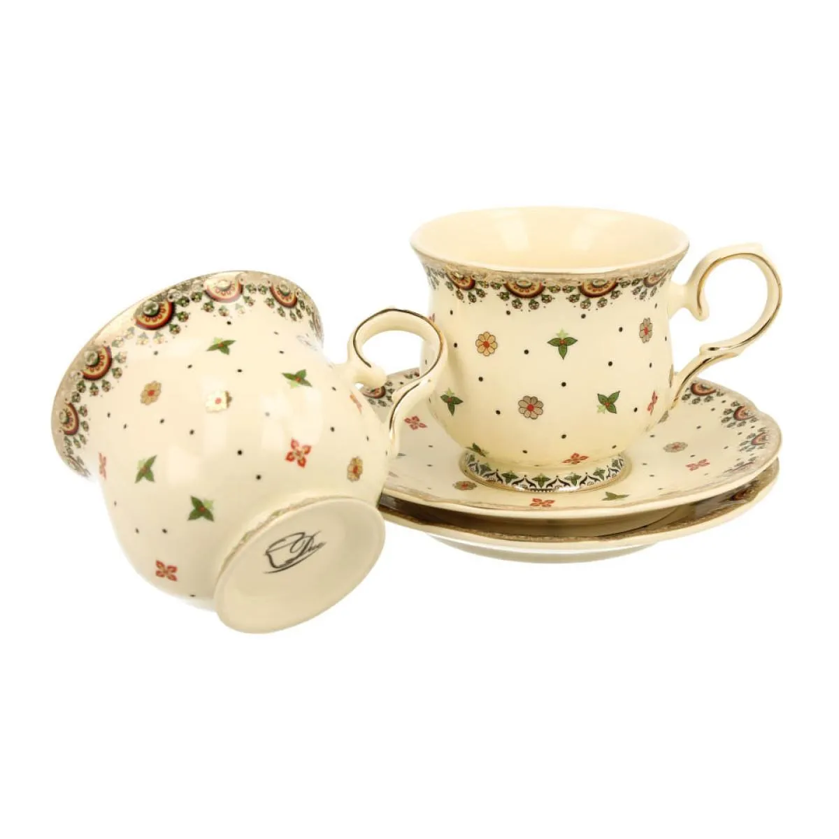 Set šolja sa tacnama CASABLANCA 